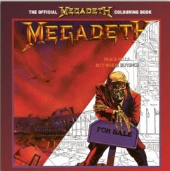 Cover The Official Megadeth Colouring Book