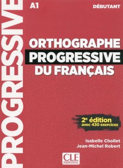 Cover Orthographe progressive du francais: Niveau debutant (A1) + CD