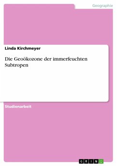 Die Geoökozone der immerfeuchten Subtropen (eBook, PDF) - Kirchmeyer, Linda