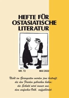 Hefte für ostasiatische Literatur 72