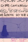 So We Can Know (eBook, ePUB)