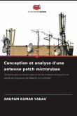Conception et analyse d'une antenne patch microruban