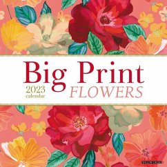 Big Print Flowers 2023 Wall Calendar - Willow Creek Press