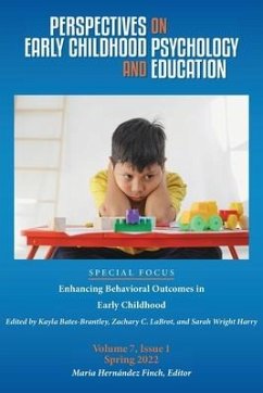 Perspectives on Early Childhood Psychology and Education Vol 7.1 - Hernández Finch, Maria