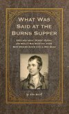 What Was Said at the Burns Supper