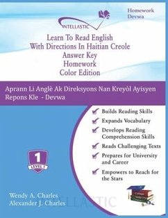 Learn To Read English With Directions In Haitian Creole Answer Key Homework: Color Edition - Charles, Alexander J.; Charles, Wendy A.