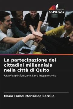 La partecipazione dei cittadini millennials nella città di Quito - Merizalde Carrillo, Maria Isabel