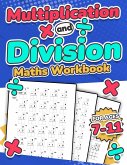 Multiplication and Division Maths Workbook   Kids Ages 7-11   Times and Multiply   100 Timed Maths Test Drills   Grade 2, 3, 4, 5,and 6   Year 2, 3, 4, 5, 6  KS2   Large Print   Paperback