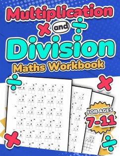 Multiplication and Division Maths Workbook   Kids Ages 7-11   Times and Multiply   100 Timed Maths Test Drills   Grade 2, 3, 4, 5,and 6   Year 2, 3, 4, 5, 6  KS2   Large Print   Paperback - Publishing, Rr