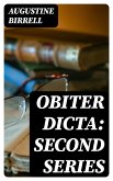 Obiter Dicta: Second Series (eBook, ePUB)