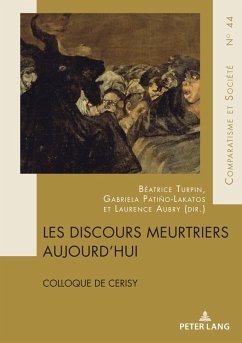 Cover Les discours meurtriers aujourd'hui (eBook, PDF)