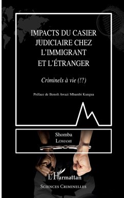 Cover Impacts du casier judiciaire chez l'immigrant et l'étranger