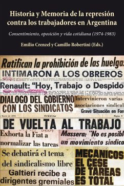 Cover Historia y Memoria de la represión contra los trabajadores en Argentina (eBook, PDF)