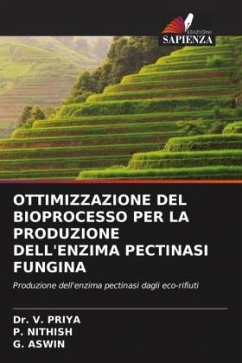 OTTIMIZZAZIONE DEL BIOPROCESSO PER LA PRODUZIONE DELL'ENZIMA PECTINASI FUNGINA - PRIYA, Dr. V.;NITHISH, P.;ASWIN, G.