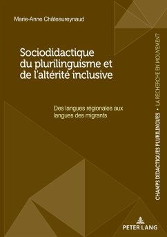 Cover Sociodidactique du plurilinguisme et de l'altérité inclusive (eBook, PDF)