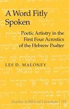 A Word Fitly Spoken (eBook, PDF) - Maloney, Les D.