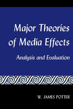 Cover Major Theories of Media Effects (eBook, PDF)
