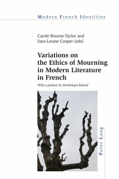 Cover Variations on the Ethics of Mourning in Modern Literature in French (eBook, PDF)