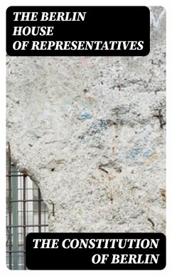 Cover The Constitution of Berlin (eBook, ePUB)