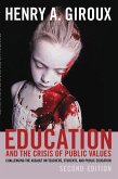 Education and the Crisis of Public Values (eBook, PDF)