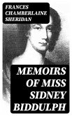 Memoirs of Miss Sidney Biddulph (eBook, ePUB)