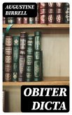 Obiter Dicta (eBook, ePUB)