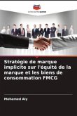 Stratégie de marque implicite sur l'équité de la marque et les biens de consommation FMCG