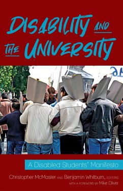 Cover Disability and the University (eBook, PDF)