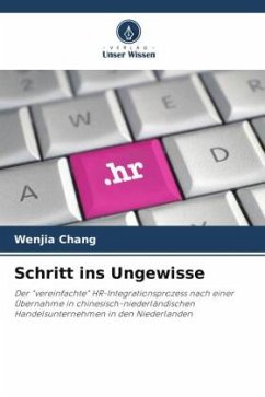 Schritt ins Ungewisse - Chang, Wenjia