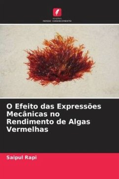 O Efeito das Expressões Mecânicas no Rendimento de Algas Vermelhas - Rapi, Saipul