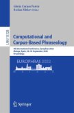 Computational and Corpus-Based Phraseology (eBook, PDF)