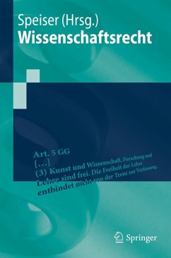 Wissenschaftsrecht (eBook, PDF)