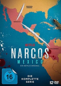 NARCOS: MEXICO - Die komplette Serie (Staffel 1 - 3) Limited Edition - Pena,Michael/Luna,Diego/Diaz,Alyssa/+