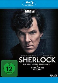 Sherlock - Die komplette Serie: Staffeln 1-4 & Die Braut des Grauens Limited Edition - Cumberbatch,Benedict/Freeman,Martin/Gatiss,Mark