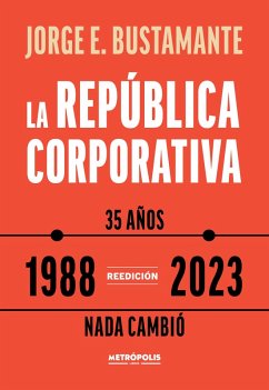 Cover La república corporativa (eBook, ePUB)