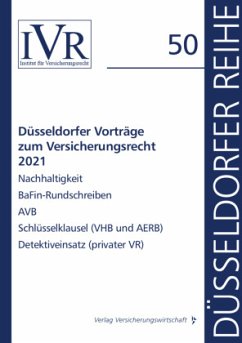 Düsseldorfer Vorträge zum Versicherungsrecht 2021 - Looschelders, Dirk;Michael, Lothar