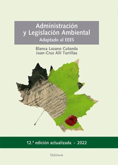 Cover Administración y legislación ambiental