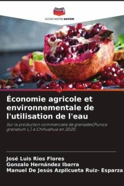 Économie agricole et environnementale de l'utilisation de l'eau - Ríos Flores, José Luis;Hernández Ibarra, Gonzalo;Azpilcueta Ruiz- Esparza, Manuel De Jesús