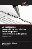 Le indicazioni geografiche nel diritto della proprietà intellettuale in Nigeria:
