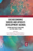 Socioeconomic Shocks and Africa's Development Agenda (eBook, PDF)
