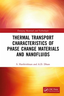 Thermal Transport Characteristics of Phase Change Materials and Nanofluids (eBook, ePUB) - Harikrishnan, S.; Dhass, A. D.