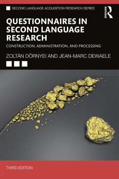 Questionnaires in Second Language Research (eBook, ePUB) - Dörnyei, Zoltán; Dewaele, Jean-Marc