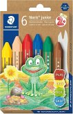 STAEDTLER Wachsmalkreide Noris® junior 224, 6er Set