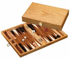 Philos 1165 - Backgammon Mathraki, klein, Holz, Kassette