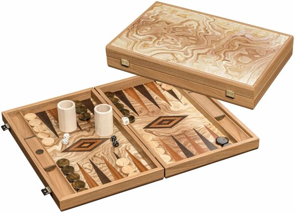 Philos 1820 - Backgammon Marmana, groß, Holz Philos 1820 - Backgammon Marmana, groß, Holz