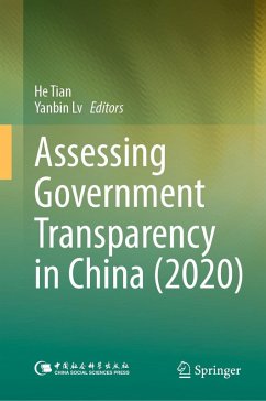 Cover Assessing Government Transparency in China (2020) (eBook, PDF)