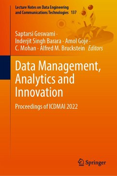 Data Management, Analytics and Innovation (eBook, PDF)