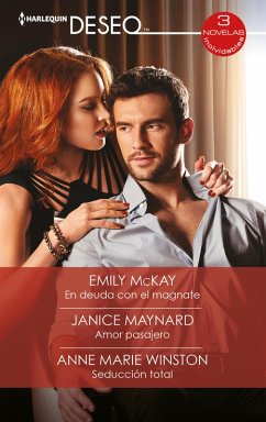 Cover En deuda con el magnate - Amor pasajero - Seducción total (eBook, ePUB)
