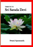 Tribute to Sri Sarada Devi