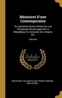 Cover Mémoires D'une Contemporaine